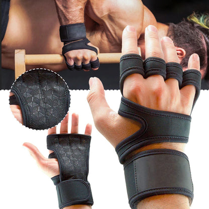 Training Sport Gloves: Hand and Wrist Palm Protector for Fitness and Weightlifting