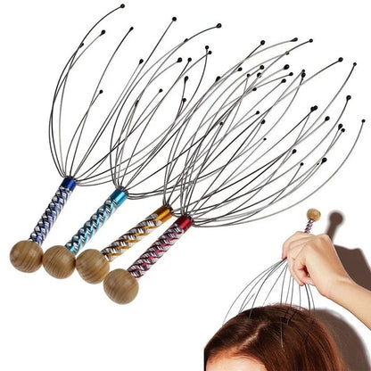 Octopus Head Massager: Scalp Relaxation and Muscle Tension Relief