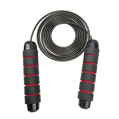 Professional Tangle-Free Jump Rope: Adjustable Steel Skipping Rope for Gym Fitness and Slim Body