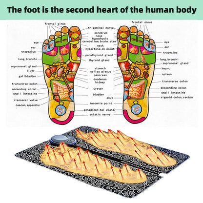 Rechargeable EMS Foot Massager Mat: Relieve Sore Feet at Home