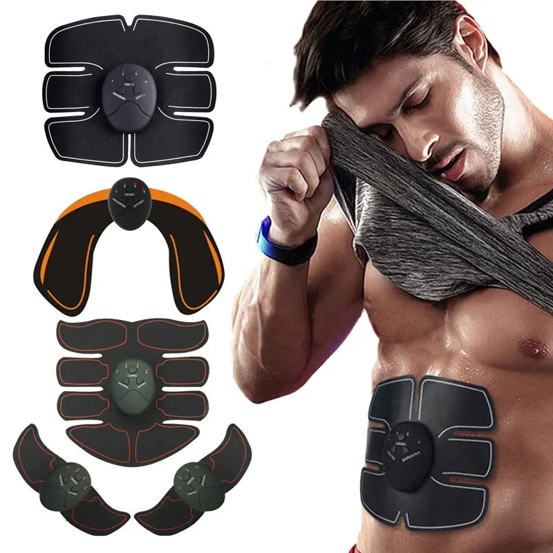 Smart Wireless EMS Muscle Stimulator: Abdominal Training for Fitness and Weight Loss