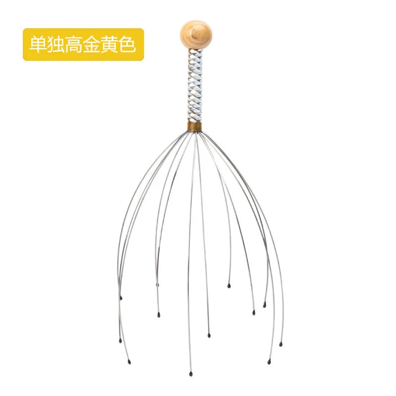 Octopus Head Massager: Scalp Relaxation and Muscle Tension Relief