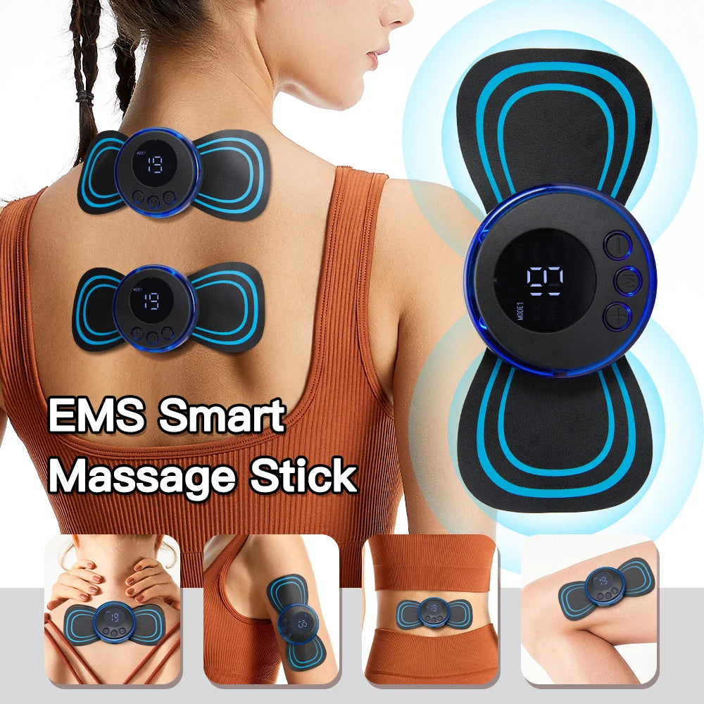 EMS Foot Massager: Pulse Muscle Stimulation for Pain Relief and Relaxation