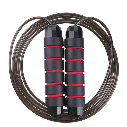 Professional Tangle-Free Jump Rope: Adjustable Steel Skipping Rope for Gym Fitness and Slim Body