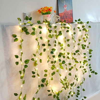 Artificial Ivy Wall Decor: Greenery Garland for Home, Garden, Wedding