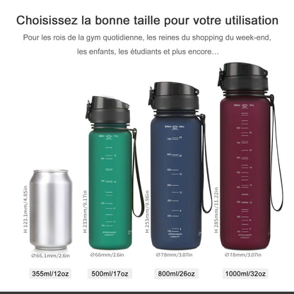 Sports Water Bottle Shaker